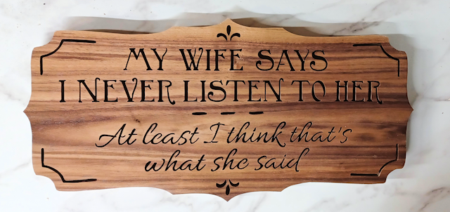 (image for) My Wife Says